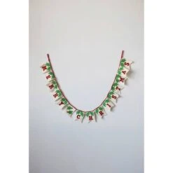 Hello Honey® 6ft. Wool Merry Christmas Pendant Banner -Northlight Sale Store D758774S 3