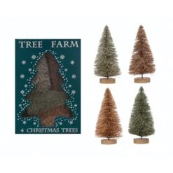 Hello Honey® Multicolor Tree Farm Christmas Tree Set -Northlight Sale Store D758784S 1 1
