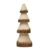 Hello Honey® 6.5" Natural Hand-Carved Wood Tree