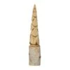 Hello Honey® 14" Hand-Carved Birch Wood Tree With Wood Base