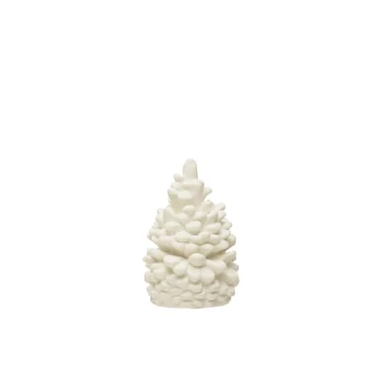 Hello Honey® 5" White Stoneware Bisque Pinecone 1 Hello Honey® 5" White Stoneware Bisque Pinecone