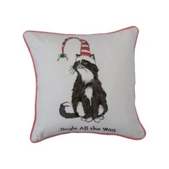 Hello Honey® Jingle All The Way Cat Pillow By Ashland® -Northlight Sale Store D758848S 1 1