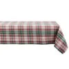 DII® Yuletide Plaid Tablecloth