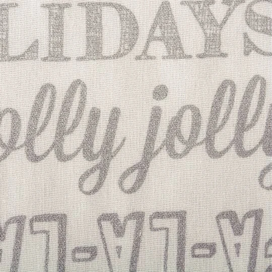 DII® Silver Christmas Collage Tablecloth 4 DII® Silver Christmas Collage Tablecloth - Image 4