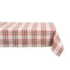 DII® Nutcracker Plaid Tablecloth