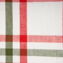 DII® Nutcracker Plaid Tablecloth -Northlight Sale Store M20014651 3