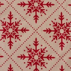 DII® Scandinavian Snowflakes Tablecloth -Northlight Sale Store M20014653 3